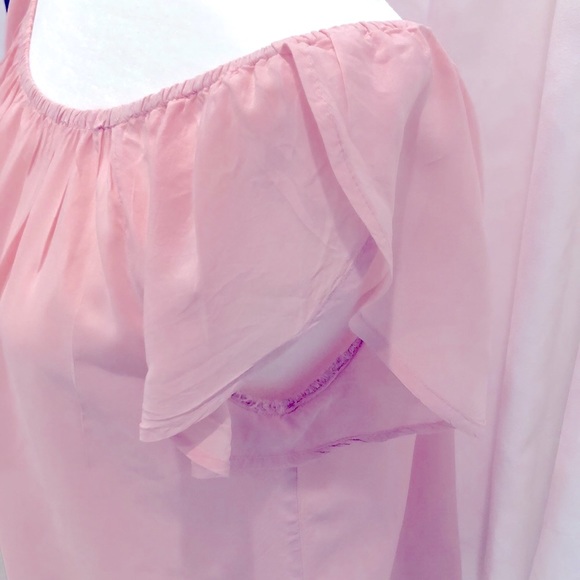 Velvet, Revolve brand peony pink Kaia top, Sz S - Picture 5 of 8